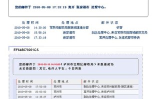 广东普宁EMS网点电话是多少？